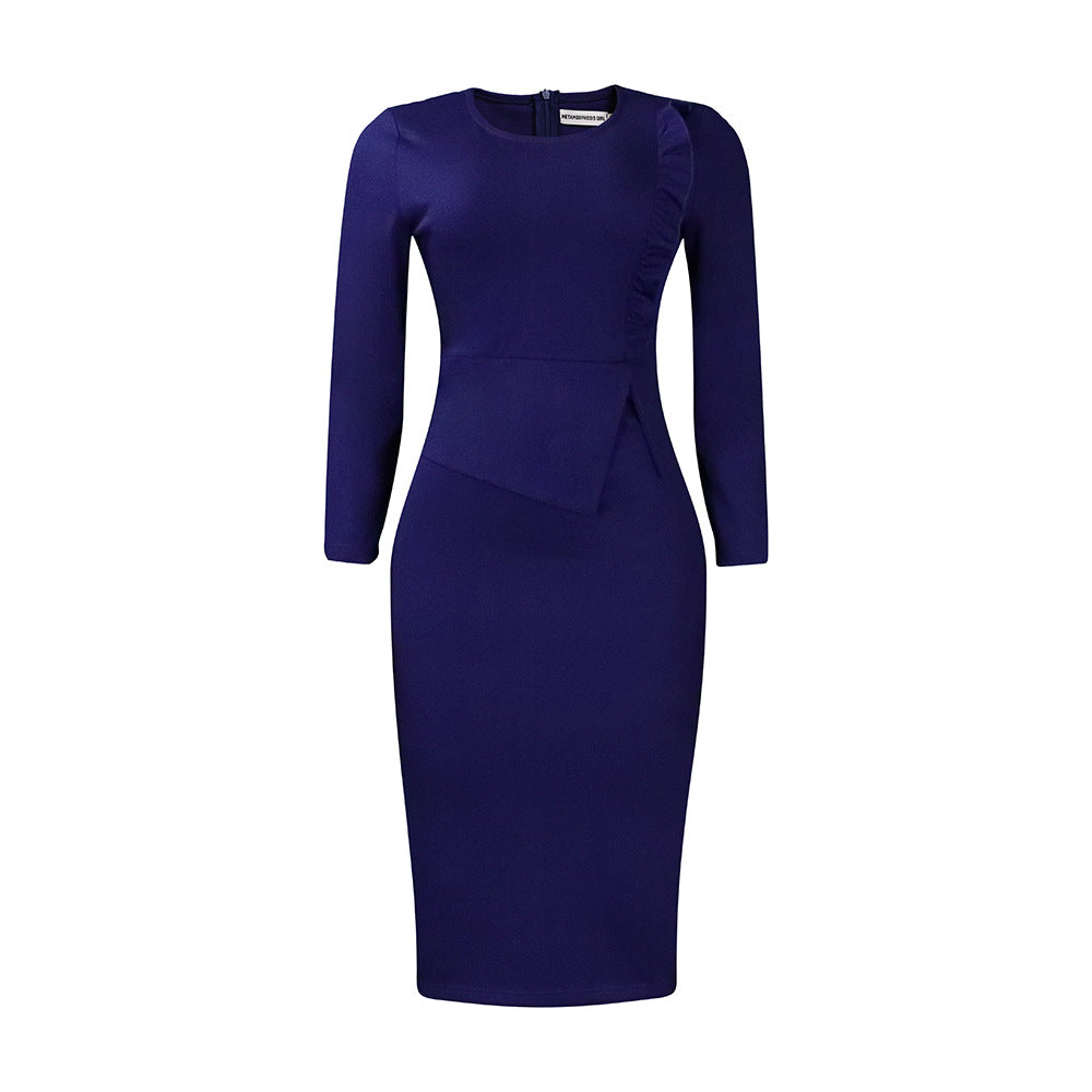 Women Dress Fashion Hip plus Size Dress